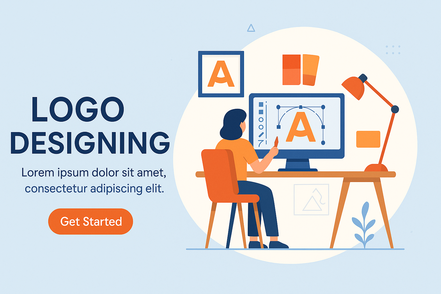Logo Designing Mockup